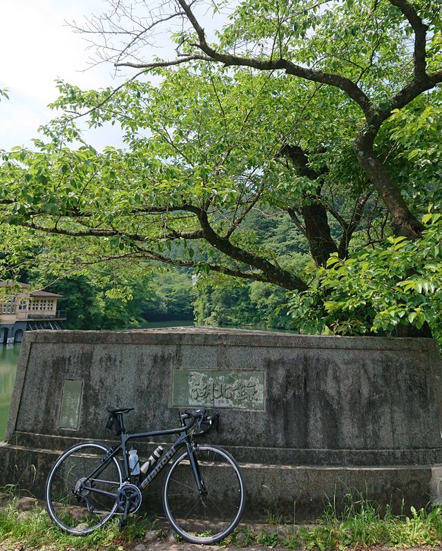 ロードバイクゆるポタ鎌北湖