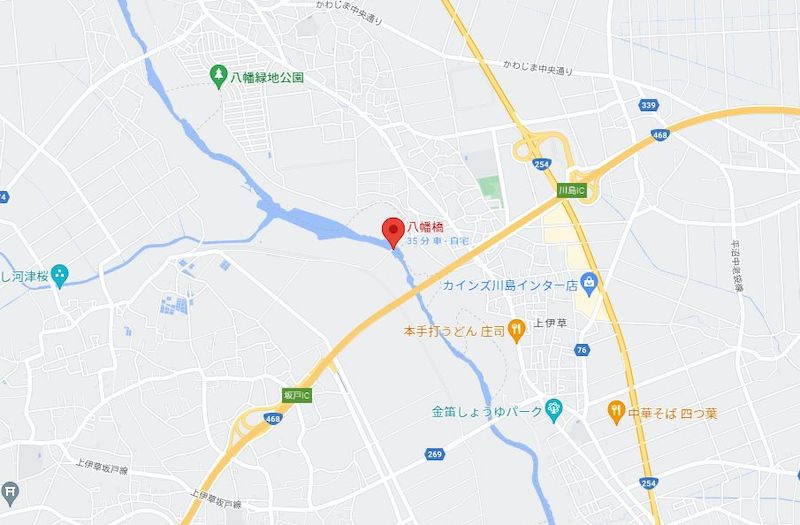 八幡橋20220903MAP