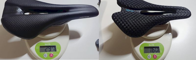 サドル重量比較
