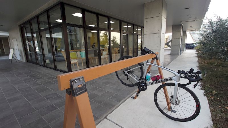 カフェシマナミサイクルラック