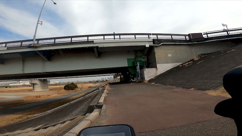 荒サイ攻略土手上戸田橋